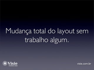 Padrões Web e algumas vantagens para o designer