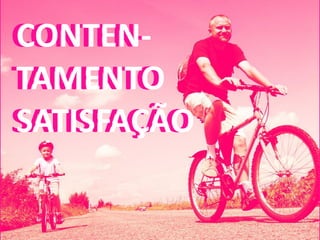 CONTEN-
CONTEN-
TAMENTO
TAMENTO
SATISFAÇÃO
SATISFAÇÃO
 