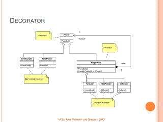 DECORATOR




            M.Sc. Alex Pinheiro das Graças - 2012
 