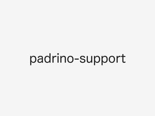 padrino-support 
 