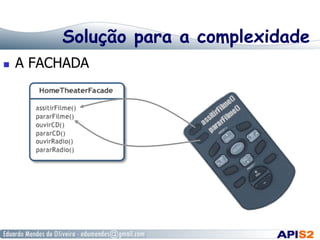 Solução para a complexidade
  A FACHADA
 