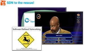 53
SDN to the rescue!
 