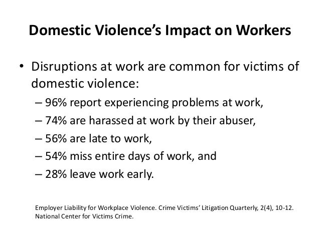domestic violence in the workplace Legal momentum's “this workplace is a dv-free zone” challenge aims to make all workplaces safe and accommodating for victims of domestic violence,. domestic violence in the workplace Legal momentum's “this workplace is a dv-free zone” challenge aims to make all workplaces safe and accommodating for victims of domestic violence,.