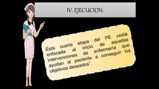 IV. EJECUCION:
 