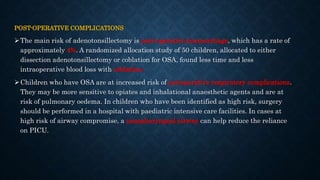 Paediatric osa final | PPT