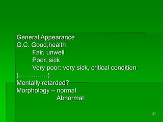 Generalized Unwell Paediatrics | PPT