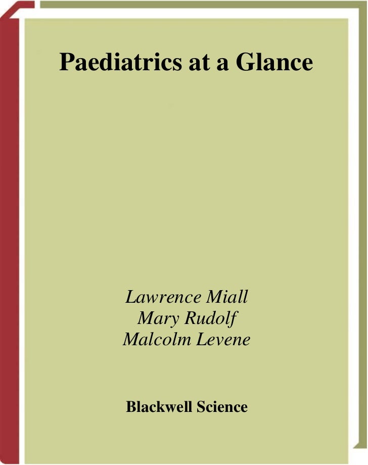 Paediatrics At A Glance