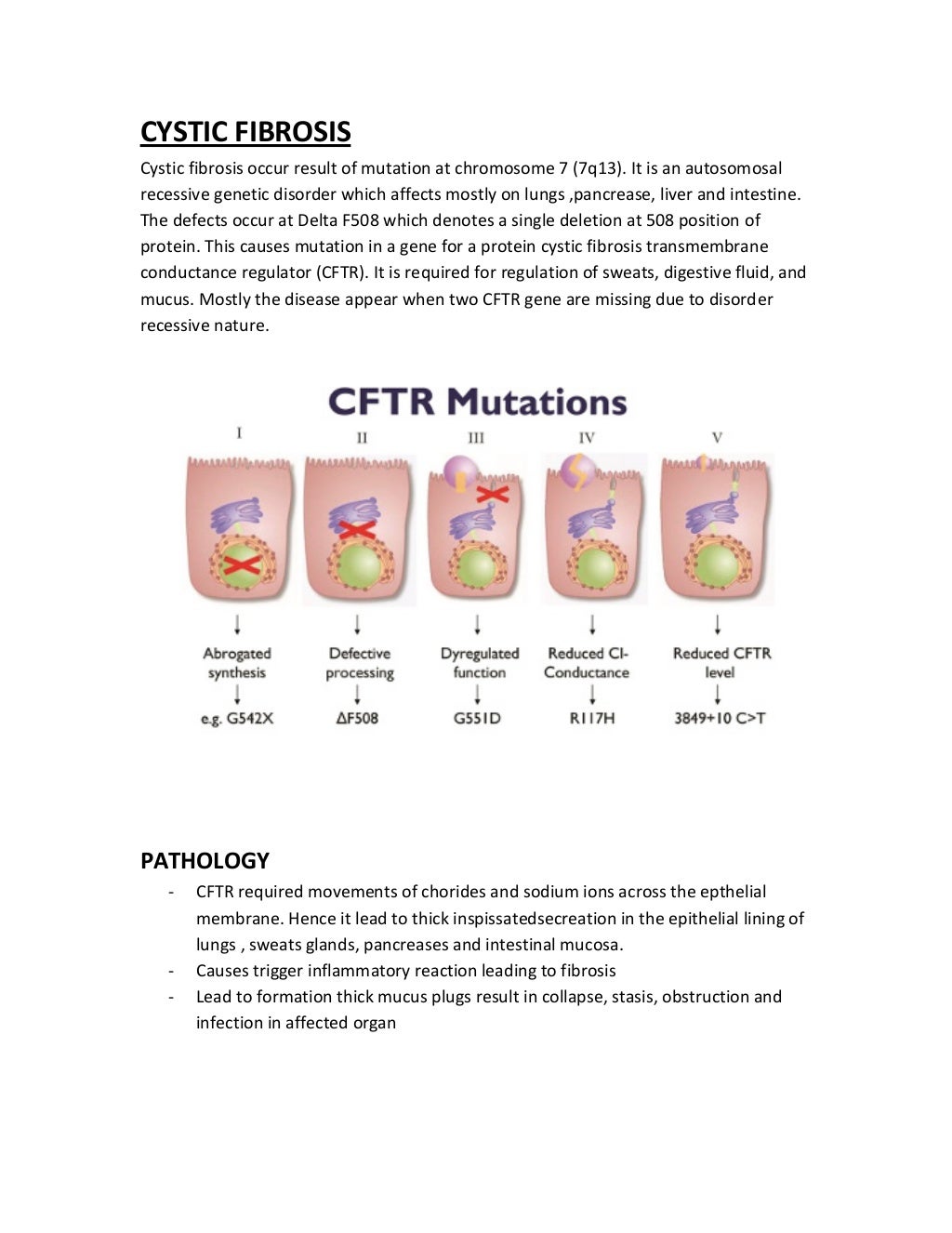 Chromosomal Disorders