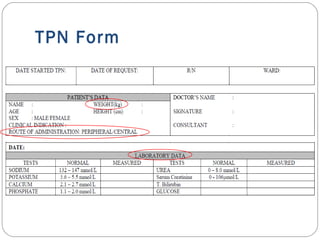 TPN Form
 