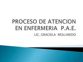 LIC. GRACIELA MOLLINEDO
 