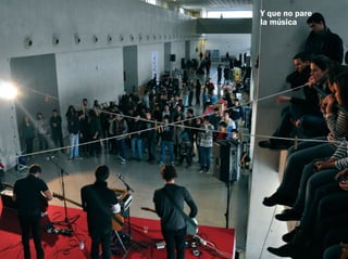 Y que no pare
la música
 