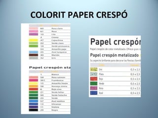 COLORIT PAPER CRESPÓ 