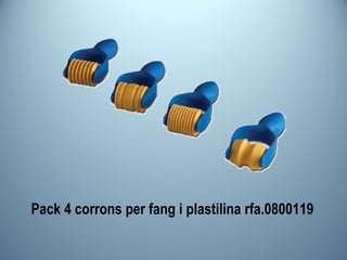 Pack 4 corrons per fang i plastilina rfa.0800119 