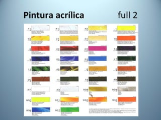 Pintura acrílica  full 2 