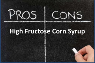High Fructose Corn Syrup
 
