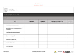 PLANO DE ACOMPANHAMENTO FAMILIAR - PAF DO SERVIÇO DE PROTEÇÃO E ...