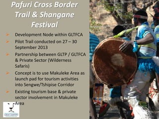 Pafuri cross border trail, Piet Theron & Lamson Maluleke