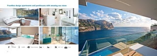 45
Frontline design apartments and penthouses with amazing sea views
44
1154PA 149 + m2 0 m2Puerto Andratx 3 3
from
1.450.000
 