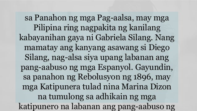 Pag Aaral Sa Kasarian Sa Ibat Ibang Lipunan Gender Roles Sa Pilipinas