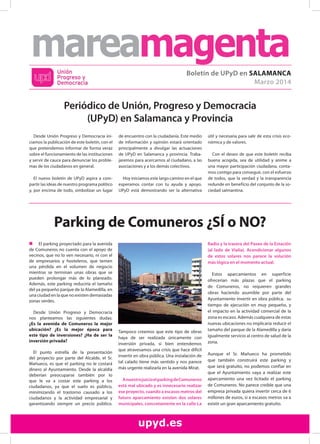 Boletín nº 1 UPyD Salamanca