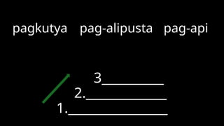 Digri Pag aantas ng Salita depende sa digri o antas.pptx