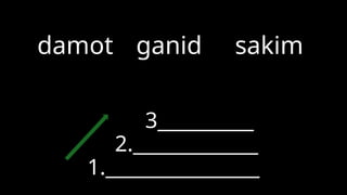 Digri Pag aantas ng Salita depende sa digri o antas.pptx