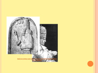 Stele do rei Ashur-nasir-ashur-nasir-pal II John XXIII Pontífice Máximo
                            Museu Britãnico
 