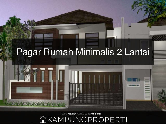 Lihat Gallery Contoh Pagar  Teras  Rumah  Minimalis Modern 1 