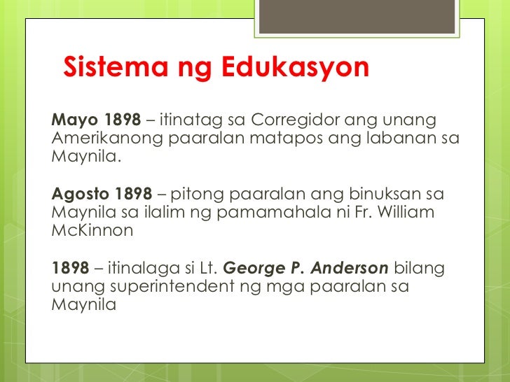 Pamahalaan Ng Pilipinas Sa Panahon Ng Amerikano