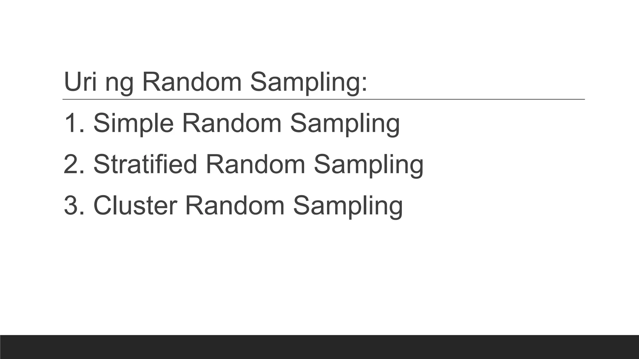 Sampling Table Tutorial Tagalog Pagbasa-at-Pananaliksik ng grade 11 Filipino | PPTX