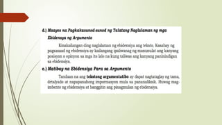 Pagbasa At Pagnnnnnnsusuri Modyul 3 Pptx