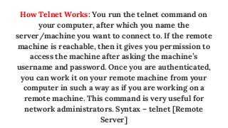  What Is Telnet Command and How Telnet Works | Newsifier Slide 3