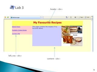 header <div> left_nav <div> content <div> 