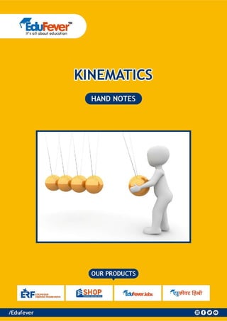 Kinematics - Physics Handwritten Notes