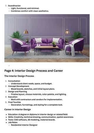 Best Interior Designs in Telangana Latest | PDF
