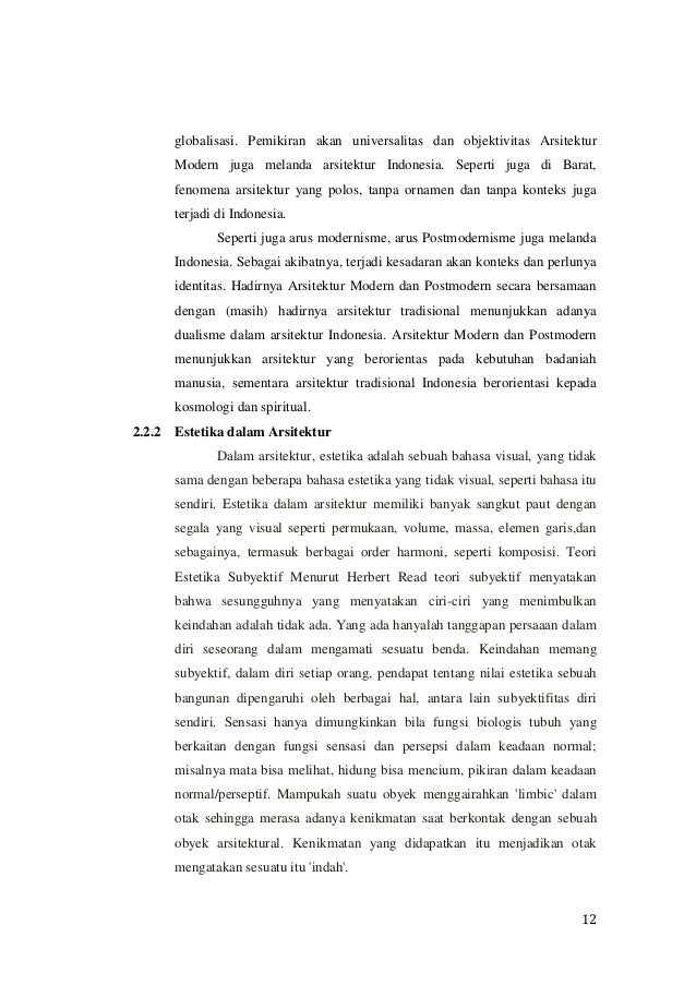 Makalah Estetika