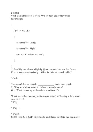 Page 3SECTION 1. Algorithm Analysis [1 pt per prompt = 12 poi.docx