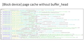 [Block device] page cache without buffer_head
 