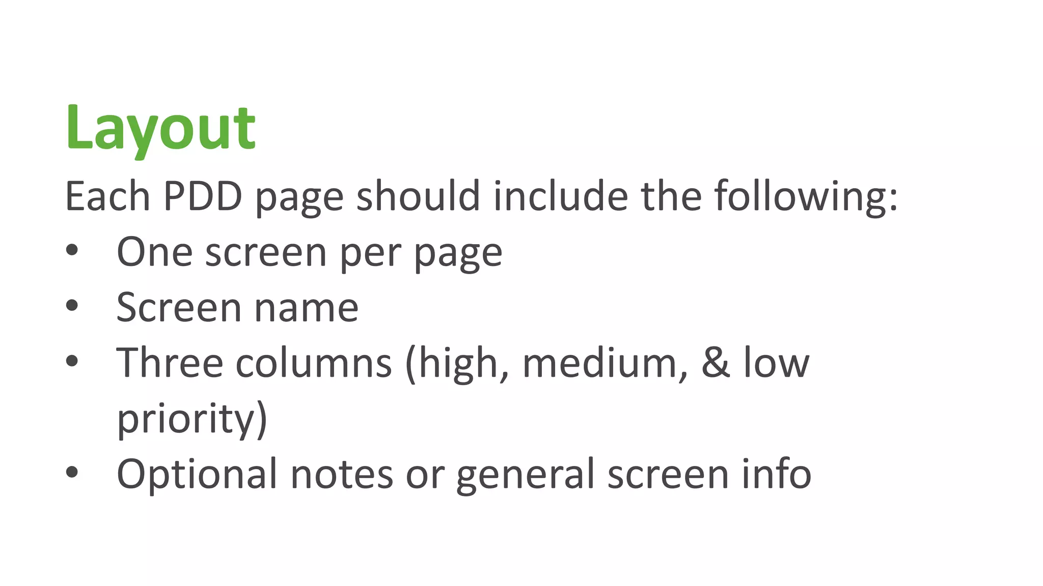 Finalized or draft content