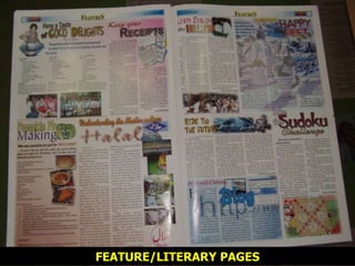 FEATURE/LITERARY PAGES
 