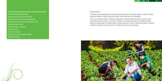 Câmara Interministerial de Agroecologia e Produção Orgânica (Ciapo)

Apresentação

Ministério do Desenvolvimento Agrário

O Plano Nacional de Agroecologia e Produção Orgânica (Planapo) é uma política pública do Governo Federal
criada para ampliar e efetivar ações para orientar o desenvolvimento rural sustentável.

Secretaria-Geral da Presidência da República
Ministério da Agricultura, Pecuária e Abastecimento
Ministério do Desenvolvimento Social e Combate a Fome
Ministério do Meio Ambiente
Ministério da Pesca e Aquicultura
Ministério da Saúde
Ministério da Educação
Ministério da Ciência, Tecnologia e Inovação
Ministério da Fazenda

Fruto de um intensivo debate e construção participativa, envolvendo diferentes órgãos de governo e dos
movimentos sociais do campo e da floresta, o Planapo é o principal instrumento de execução da Política
Nacional de Agroecologia e Produção Orgânica (Pnapo). Mas não é só isso. O plano busca integrar e qualificar
as diferentes políticas e programas dos dez ministérios parceiros na sua execução.

 