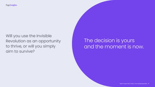 Talent Trends 2023 | India | The Invisible Revolution
Will you use the Invisible
Revolution as an opportunity
to thrive, or will you simply
aim to survive?
The decision is yours
and the moment is now.
47
 