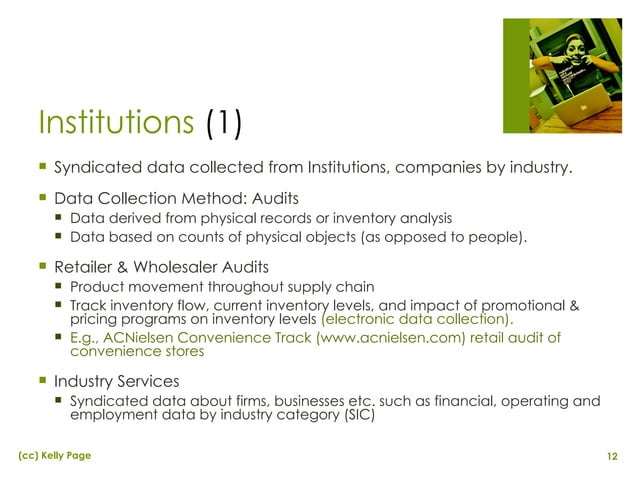 External Secondary Data Sources PPT secondary-sources