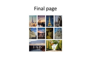 indesign and magazine front cover | PPTX