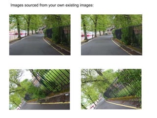 Images sourced from your own existing images:
 