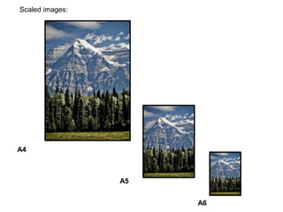 Scaled images:
A4
A5
A6
 