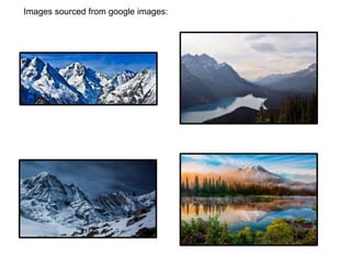 Images sourced from google images:
 