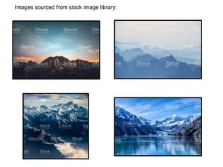 Images sourced from stock image library:
 