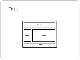 Task
 