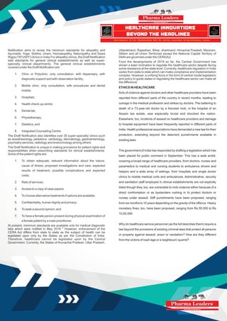 Pharma Leaders - Innovations & Innovators